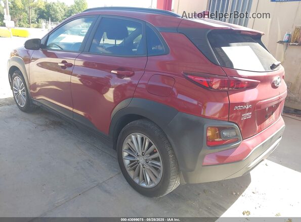 KM8K62AA0LU573399 2020 HYUNDAI KONA Красный Задняя левая четверть