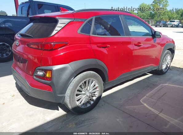 KM8K62AA0LU573399 2020 HYUNDAI KONA Красный Задняя правая четверть