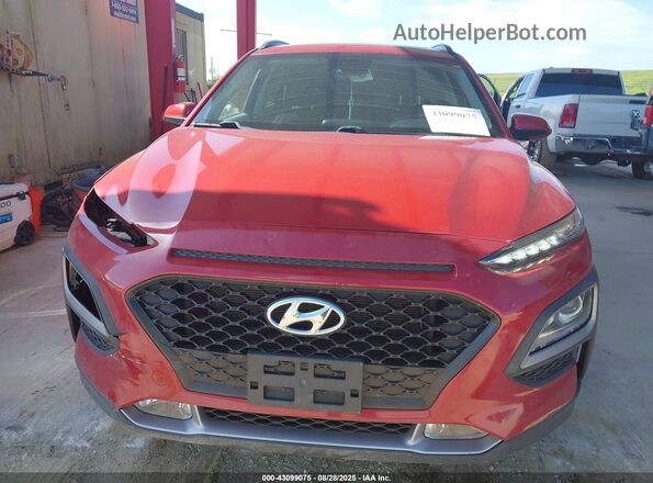 KM8K62AA0LU573399 2020 HYUNDAI KONA Красный Вид щитка приборов