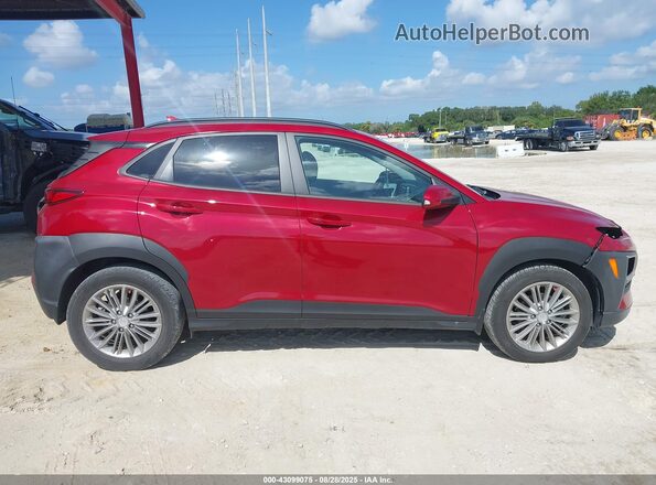 KM8K62AA0LU573399 2020 HYUNDAI KONA Красный Вид задней части салона