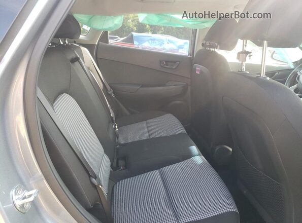 KM8K6CAA4MU684318 2021 HYUNDAI KONA Gray Սալոնի հետևի տեսք
