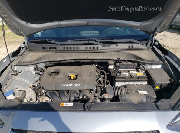 KM8K6CAA4MU684318 2021 HYUNDAI KONA Gray Շարժիչի բաժամունքի տեսք