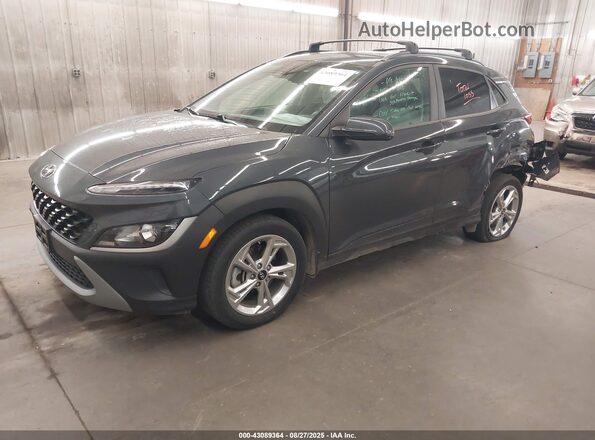 KM8K6CAB2NU857201 2022 HYUNDAI KONA Серый Передняя левая четверть