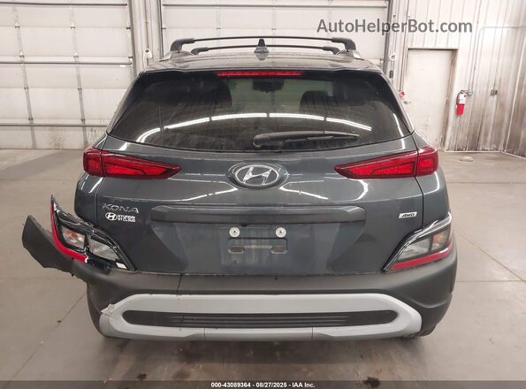 KM8K6CAB2NU857201 2022 HYUNDAI KONA Серый 