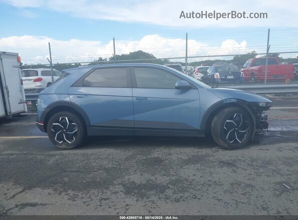 KM8KM4AB2PU144944 2023 HYUNDAI IONIQ 5 Blue Widok wnętrza z tyłu