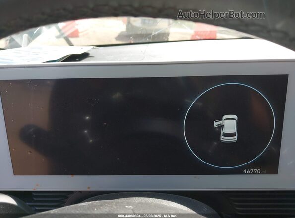 KM8KM4AE4NU064505 2022 HYUNDAI IONIQ 5 Black Widok tylnych siedzeń
