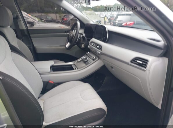 KM8R1DHE7LU054223 2020 HYUNDAI PALISADE Silver Widok wnętrza z przodu