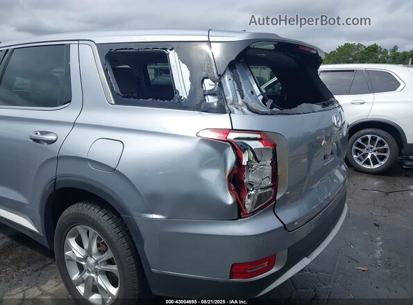 KM8R1DHE7LU054223 2020 HYUNDAI PALISADE Silver Widok z przodu