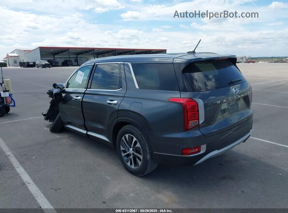 KM8R2DHE4LU068951 2020 HYUNDAI PALISADE Blue Rear left