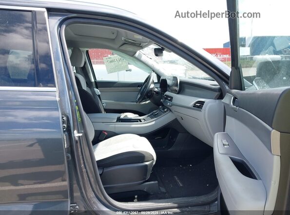 KM8R2DHE4LU068951 2020 HYUNDAI PALISADE Blue Front interior view