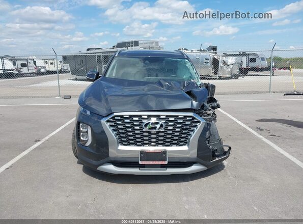KM8R2DHE4LU068951 2020 HYUNDAI PALISADE Blue Instrument cluster view