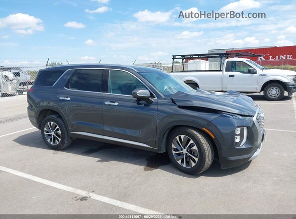 KM8R2DHE4LU068951 2020 HYUNDAI PALISADE Blue Rear interior view