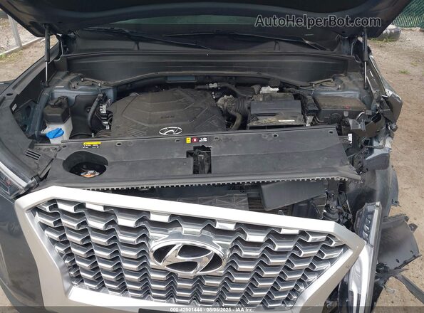 KM8R2DHE6LU071771 2020 HYUNDAI PALISADE Gray Vista trasera