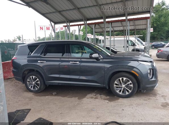 KM8R2DHE6LU071771 2020 HYUNDAI PALISADE Gray Vista interior trasera