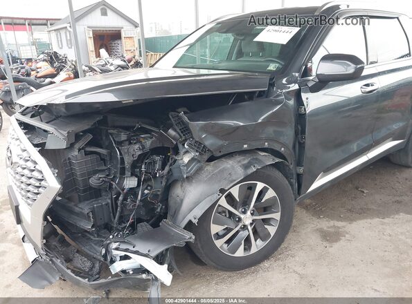 KM8R2DHE6LU071771 2020 HYUNDAI PALISADE Gray Vista frontal