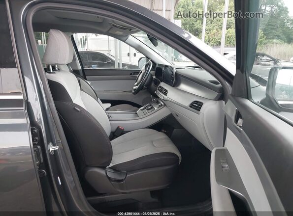KM8R2DHE6LU071771 2020 HYUNDAI PALISADE Gray Vista interior delantera