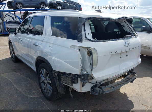 KM8R34HE1LU102051 2020 HYUNDAI PALISADE White Հետևի ձախ