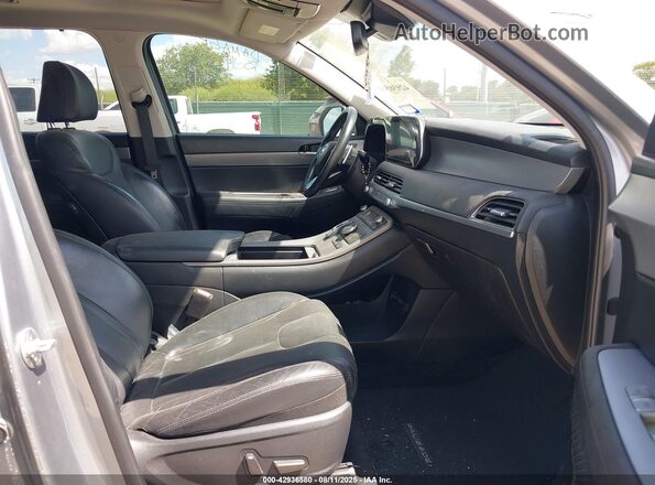 KM8R44HE3LU029729 2020 HYUNDAI PALISADE Gray Vista interior delantera