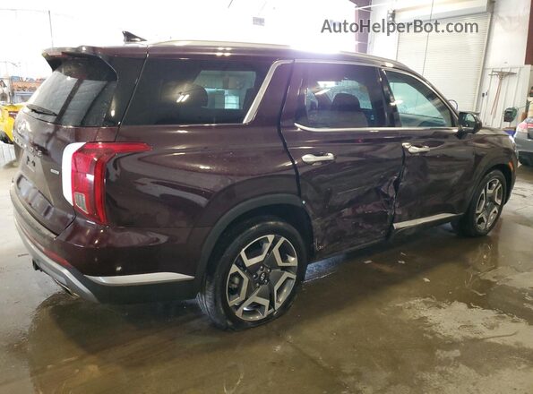 KM8R4DGE4RU651444 2024 HYUNDAI PALISADE Burgundy 