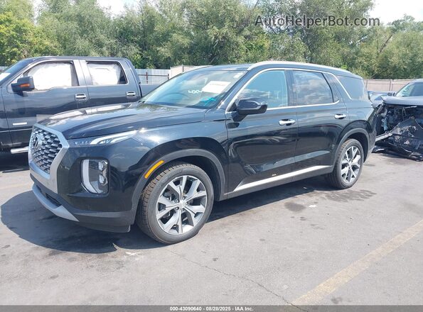 KM8R4DHE8LU089618 2020 HYUNDAI PALISADE Black Front left