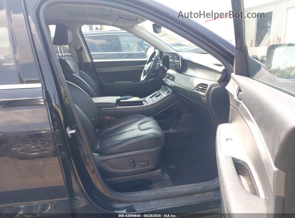 KM8R4DHE8LU089618 2020 HYUNDAI PALISADE Black Front interior view