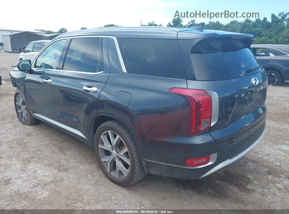 KM8R4DHEXLU077602 2020 HYUNDAI PALISADE Gray Trasero izquierdo