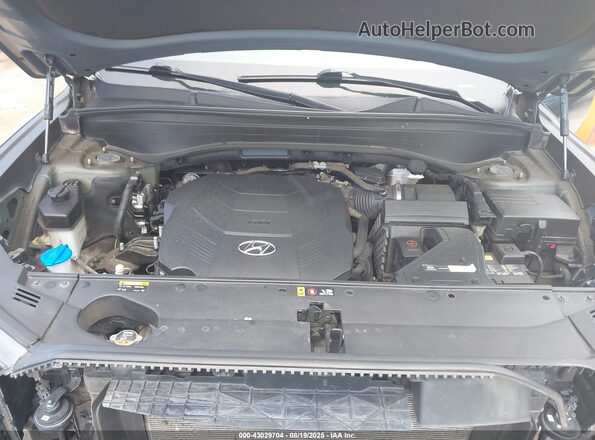 KM8R4DHEXLU077602 2020 HYUNDAI PALISADE Gray Vista trasera