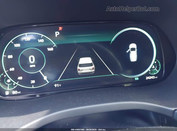 KM8R54HE8LU079880 2020 HYUNDAI PALISADE White Widok tylnych siedzeń