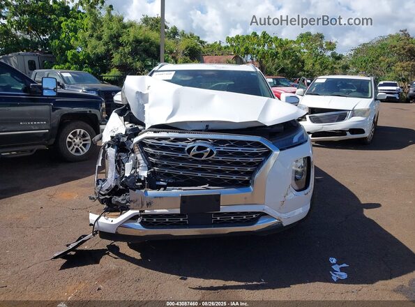KM8R54HE8LU079880 2020 HYUNDAI PALISADE White Widok zestawu wskaźników