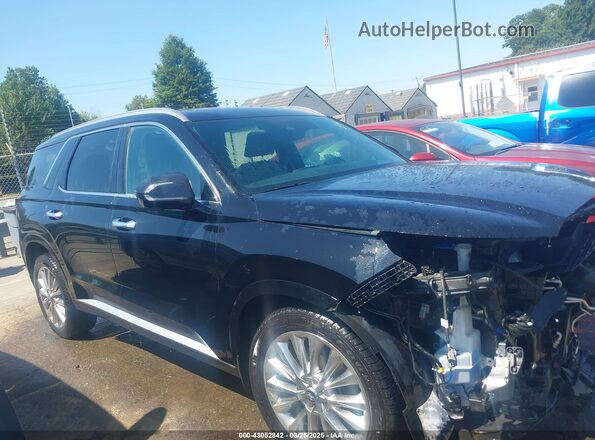 KM8R54HE9LU169930 2020 HYUNDAI PALISADE Black Widok wnętrza z tyłu
