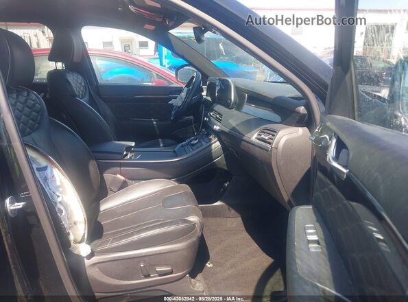 KM8R54HE9LU169930 2020 HYUNDAI PALISADE Black Widok wnętrza z przodu
