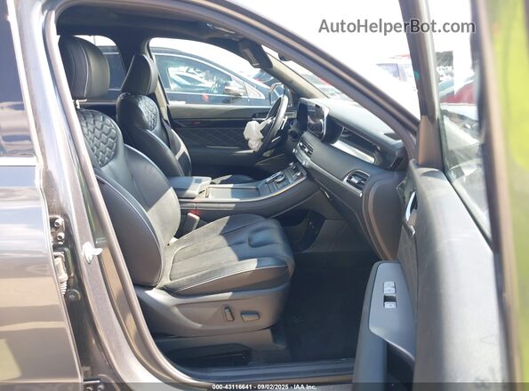 KM8R74HE4MU281689 2021 HYUNDAI PALISADE Gray 