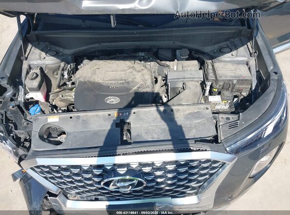 KM8R74HE4MU281689 2021 HYUNDAI PALISADE Gray 
