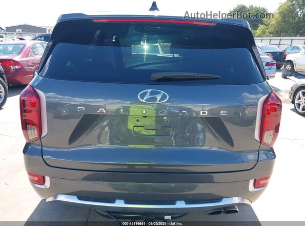 KM8R74HE4MU281689 2021 HYUNDAI PALISADE Gray 