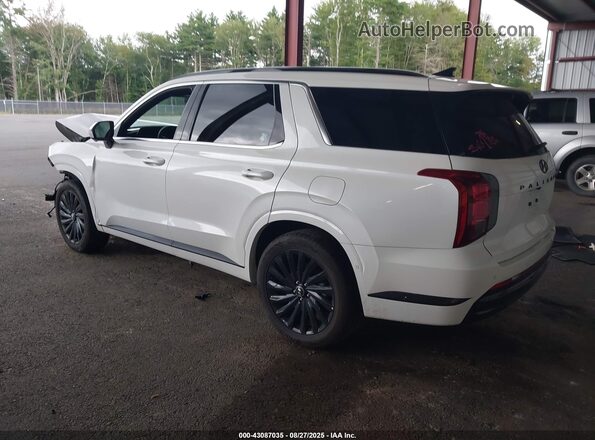 KM8R7DGEXRU707572 2024 HYUNDAI PALISADE White Задня ліва чверть