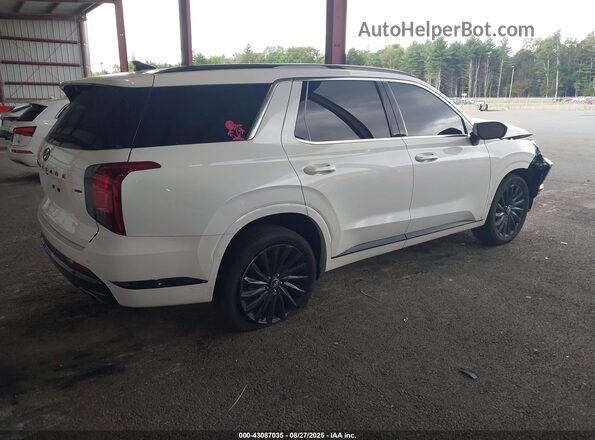 KM8R7DGEXRU707572 2024 HYUNDAI PALISADE White Задня права чверть