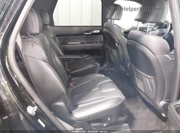 KM8R7DHE4MU317560 2021 HYUNDAI PALISADE Black Widok naklejki z numerem VIN