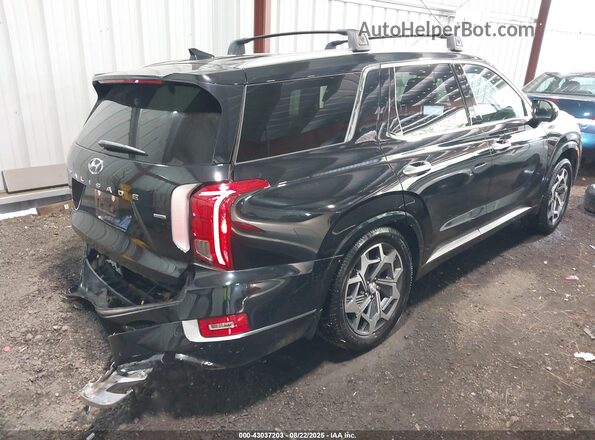 KM8R7DHE4MU317560 2021 HYUNDAI PALISADE Black Tył prawy