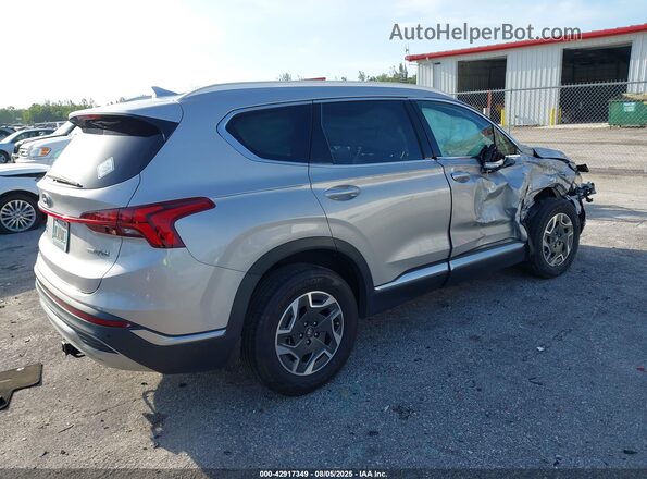 KM8S2DA14NU023813 2022 HYUNDAI SANTA FE HYBRID BLUE Gray 