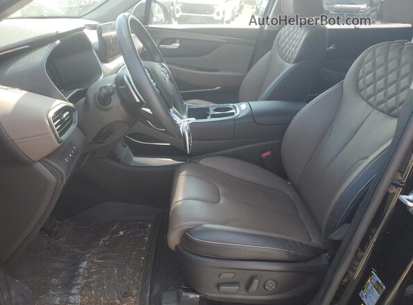 KM8S5DA16MU009174 2021 HYUNDAI SANTA Black 