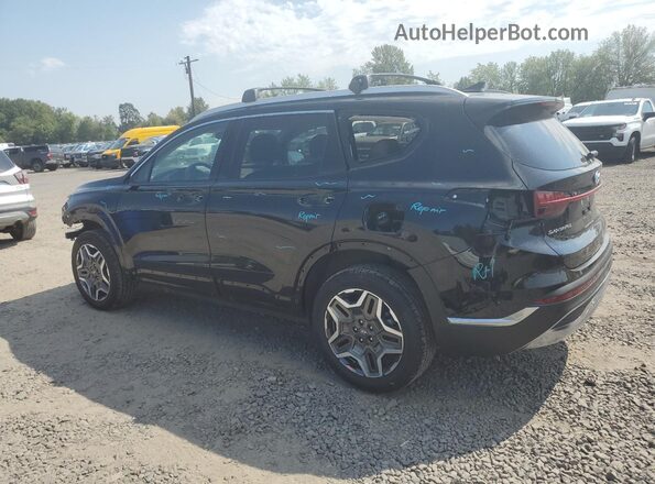 KM8S5DA16MU009174 2021 HYUNDAI SANTA Black 