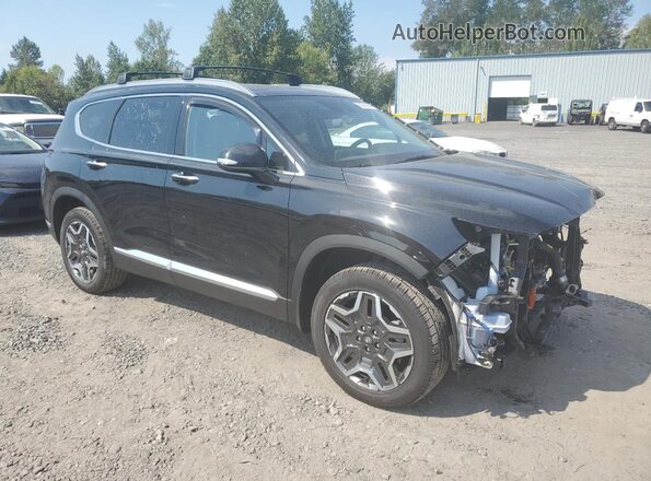 KM8S5DA16MU009174 2021 HYUNDAI SANTA Black 