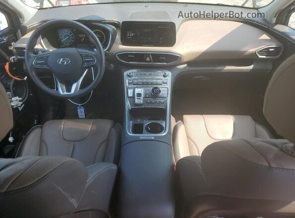 KM8S5DA16MU009174 2021 HYUNDAI SANTA Black 