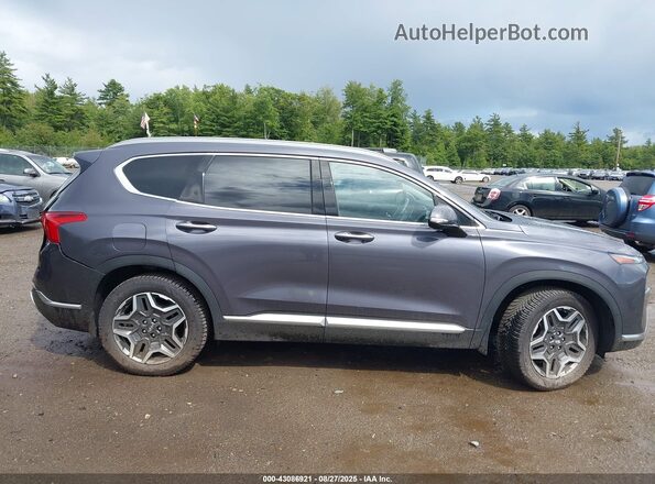 KM8S7DA29NU045493 2022 HYUNDAI SANTA FE PLUG-IN HYBRID Gray 