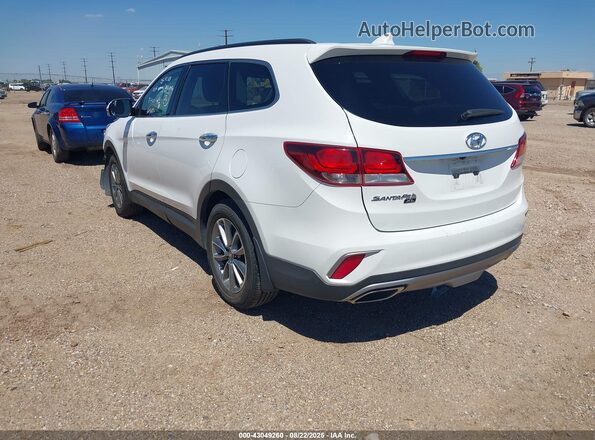 KM8SN4HF2KU308370 2019 HYUNDAI SANTA FE XL White Հետևի ձախ
