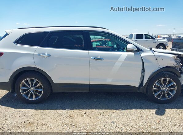 KM8SN4HF2KU308370 2019 HYUNDAI SANTA FE XL White Սալոնի 360 աստիճան տեսք