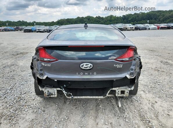 KMHC65LC1HU023933 2017 HYUNDAI IONIQ Gray 