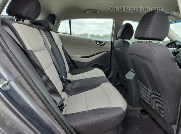 KMHC65LC1HU023933 2017 HYUNDAI IONIQ Gray 