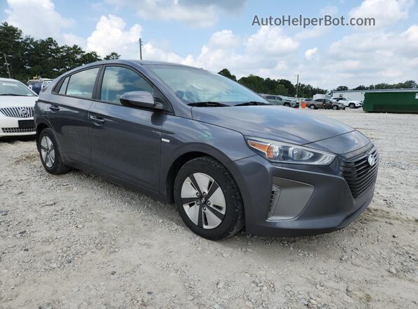 KMHC65LC1HU023933 2017 HYUNDAI IONIQ Gray 