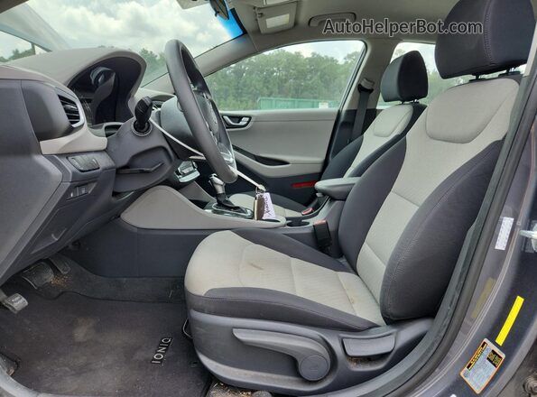 KMHC65LC1HU023933 2017 HYUNDAI IONIQ Gray 